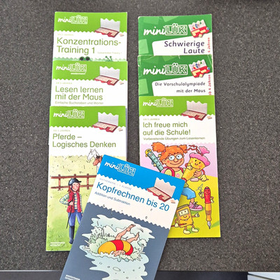 miniLÜK Übungshefte Set: Lesen, Rechnen, Konzentration, Logisches Denken 3 7
