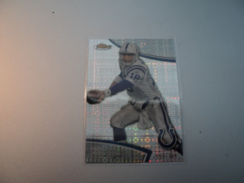 PEYTON MANNING 2011 TOPPS FINEST XFRACTOR #009/399 COLTS Nice