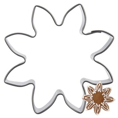 Ausstechform aus Stahl in Blumenform, 6 cm