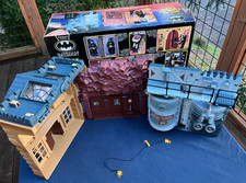Batcave Command Center w Box Vintage Batman R...