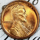 1921-P PRISTINE+ BLAZING RED GEM BU MS LINCOLN WHEAT PENNY DC505 FROM HOARD