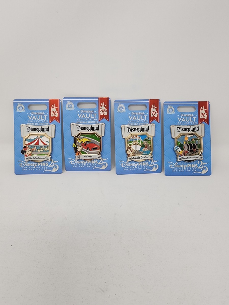 DISNEYLAND 70TH ANNIVERSARY OPENING DAY ATTRACTIONS LE VAULT