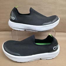 Oofos Oomg Eezee (Sz 9) Shoes Womens Black Slip On Comfort Recovery Sneakers