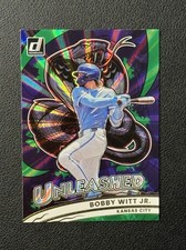 BOBBY WITT JR. 2026 Panini Donruss UNLEASHED GREEN LASER #1 KANSAS CITY ROYALS