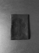 BRAND NEW Chrome Hearts Leather Passport Holder
