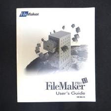 Vintage FileMaker Pro 4.1 User  s Guide for Mac OS 1998 book