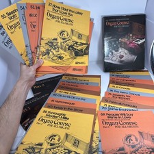 Hal Leonard Organ Adventure Course for All Part 1 2 Lot x50 Songs Sheet Music