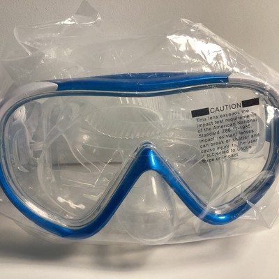 S171 EXP Vision Taucherbrille metallic blau Schnorchelbrille Tauchen Schnorcheln