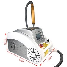 Nd YAG Picosecond Laser Tattoo Removal Machine Pigment Pico Skin Rejuvenation