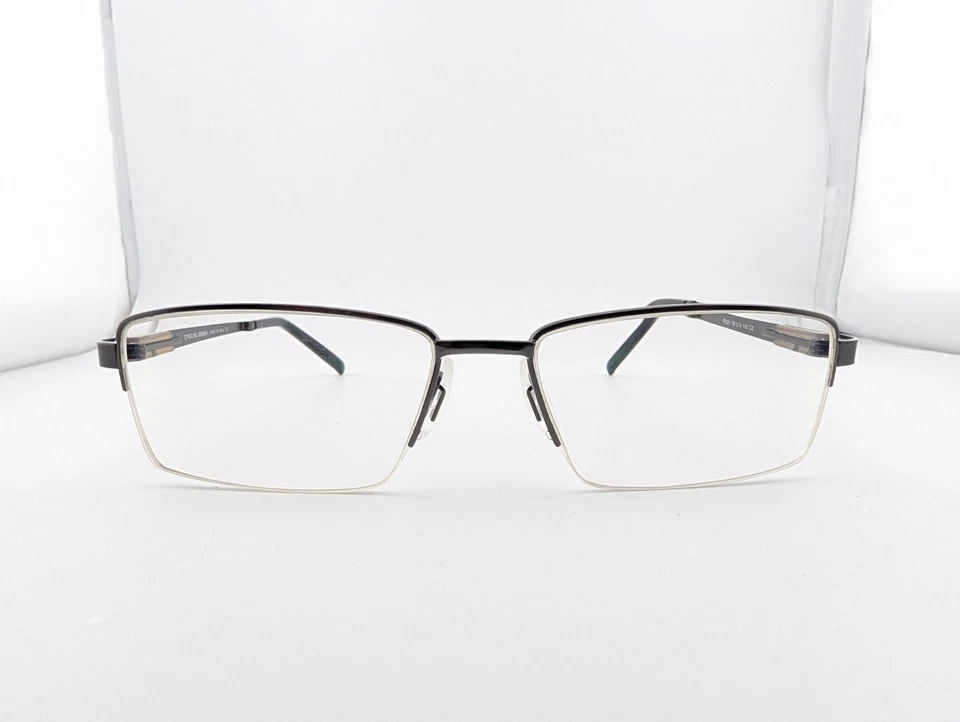 Monturas de gafas Porsche Design solamente, P9201 C2, 55-16-140, grises, hechas en Italia Foto 2 de 4