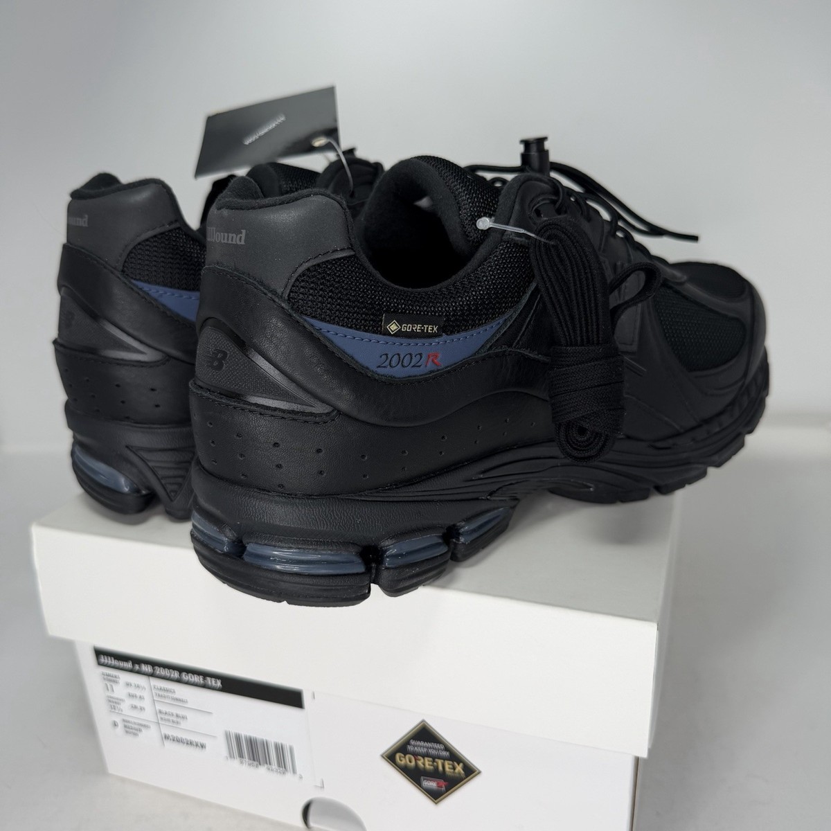 New Balance X JJJJound 2002R Gore-Tex Storm Black Men's M2002RXW
