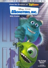 Monsters, Inc. DVD, 2002, 2-Disc Set, Collectors Edition
