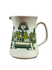 Vintage Figgjo Market Turi Design Jug In Excellent Vintage Condition MCM Retro