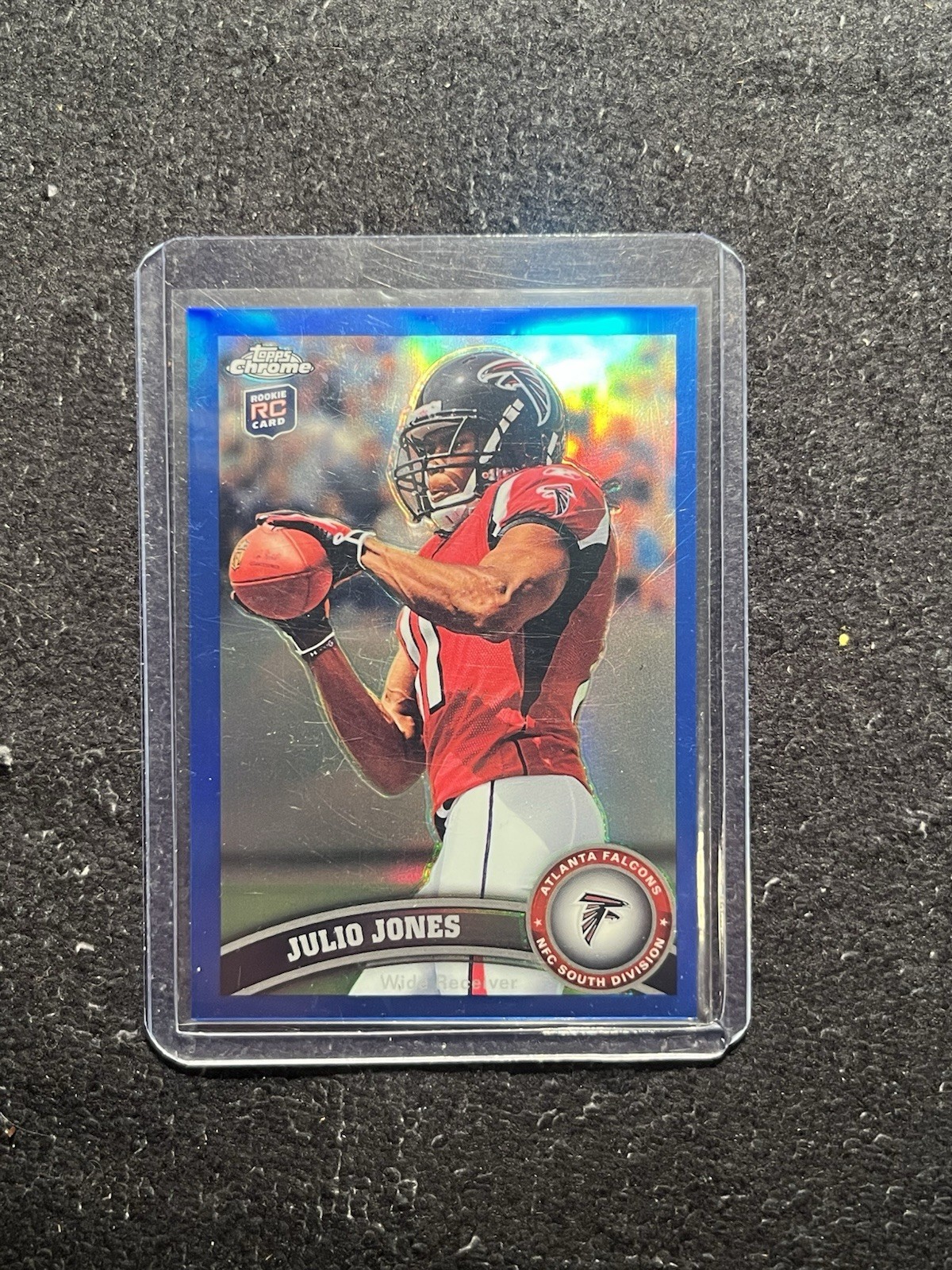2011 Topps Chrome Julio Jones RC #131 SUPER RARE BLUE Refractor /199 💎 HOF