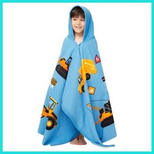 Hooded Towel for Toddlers 5-12 Boys Girls Kids Bath Pool Beach Towel Wrap Ex...