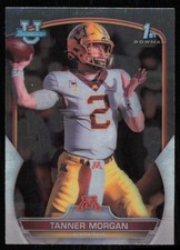 2022 Bowman University Chrome #11 Tanner Morgan Minnesota Golden Gophers