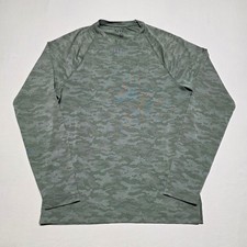 NOBULL Mens Camo Long Sleeve Athletic Training T-Shirt Size M