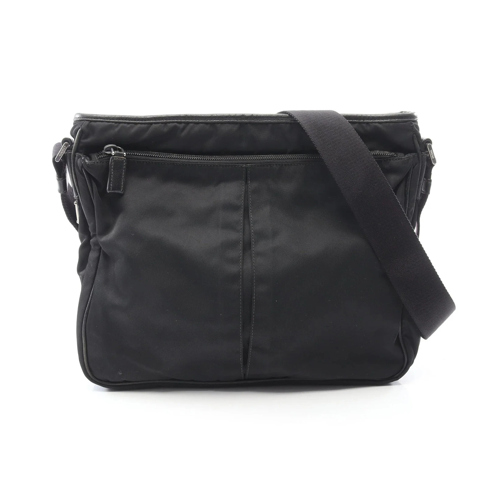 Prada — Prada Shoulder Bag Black Leather #RCB3468