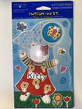 Kitty Cat Sticker Sheets Scrapbook Planner Craft Stickers - Inside - Outs