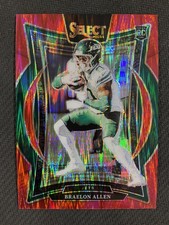 2024 Panini Select #10 Braelon Allen New York Jets Red Prizm Shock /249 RC