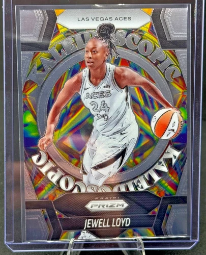 2025 Panini Prizm WNBA Jewell Lloyd #7 Kaleidoscopic Las Vegas Aces
