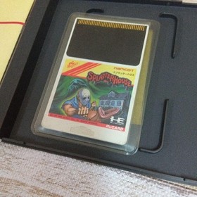Splatter House PC Engine HuCARD Japan Region