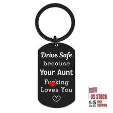 Funny Gifts for Nephew Niece From Auntie Drive Safe Because Your Aunt Black