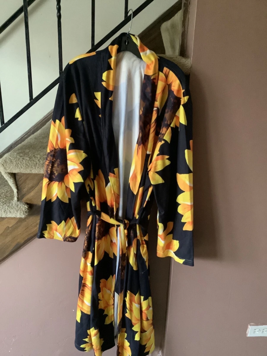 Sunflower clearance kimono robe