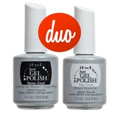 IBD UV/LED Soak off Gel Top Coat + Base Coat Duo ON Sale!