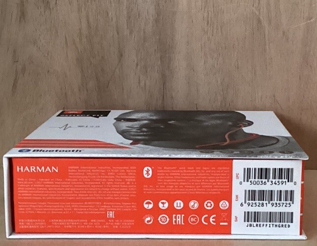 JBL Wireless Headphones NEW IN BOX Bluetooth Sports Headphones Heart