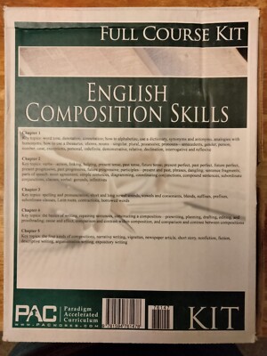 Paradigm Accelerated Curriculum: English Composition Skills (Student & Teacher)
