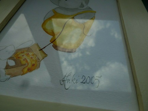 2 pairs watercolor drawings by Nuki 2005 for children kids room wall decoration - Picture 5 of 10