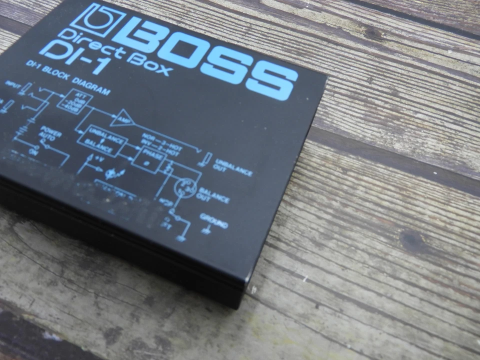 Boss DI-1 Active Direct Box Productos de Roland usados de Japón Foto 4 de 4