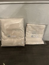 Restoration Hardware Vintage Washed 2 pc Twin Duvet Cover Blush NWT