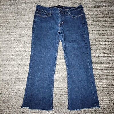 Levis Woman Size 10 Womens Jeans Mid Rise Slight Curve Classic Boot Cut Jeans