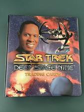 Star Trek Deep Space Nine 100 MINT Trading Cards with Display Folder. RARE!!