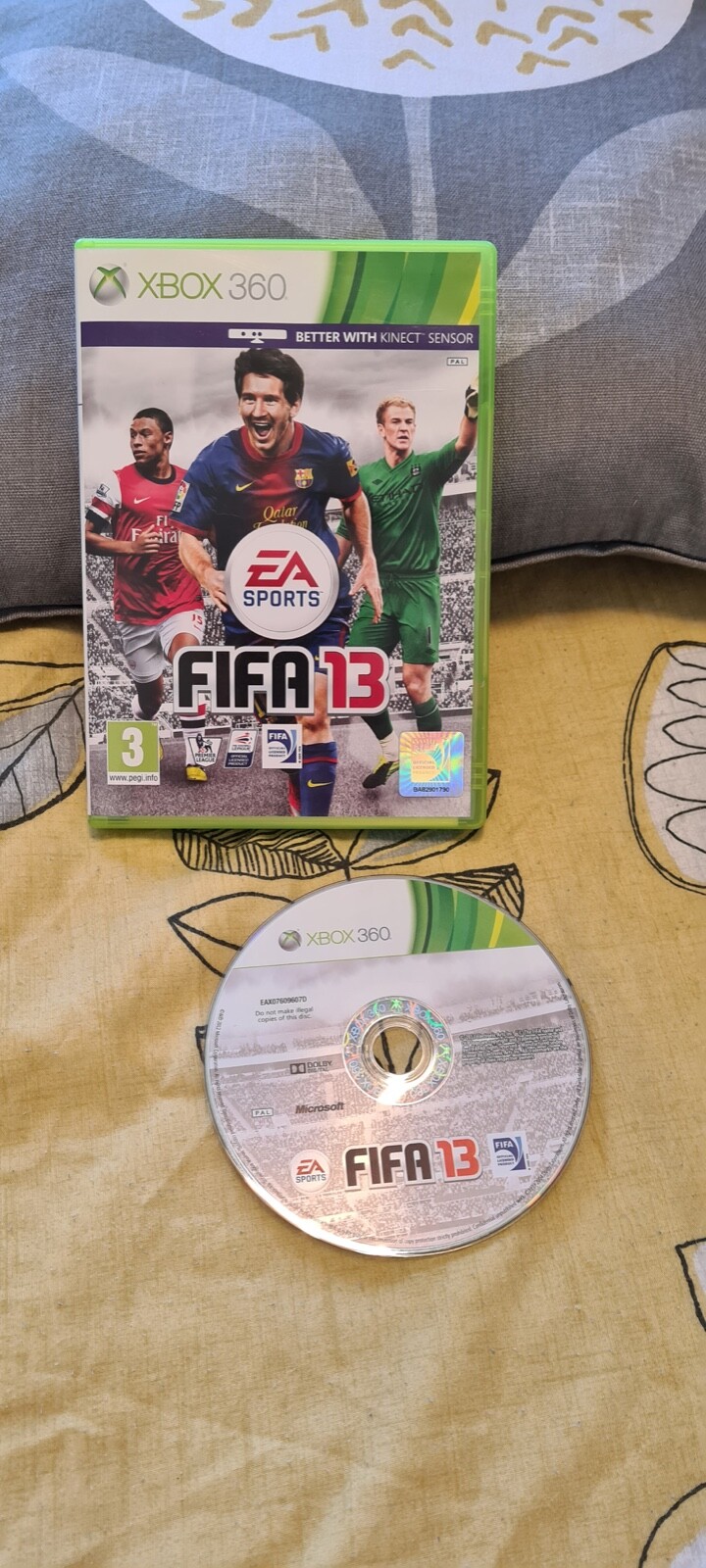 Fifa 13 xbox 360 cheap game works with kinect eBay