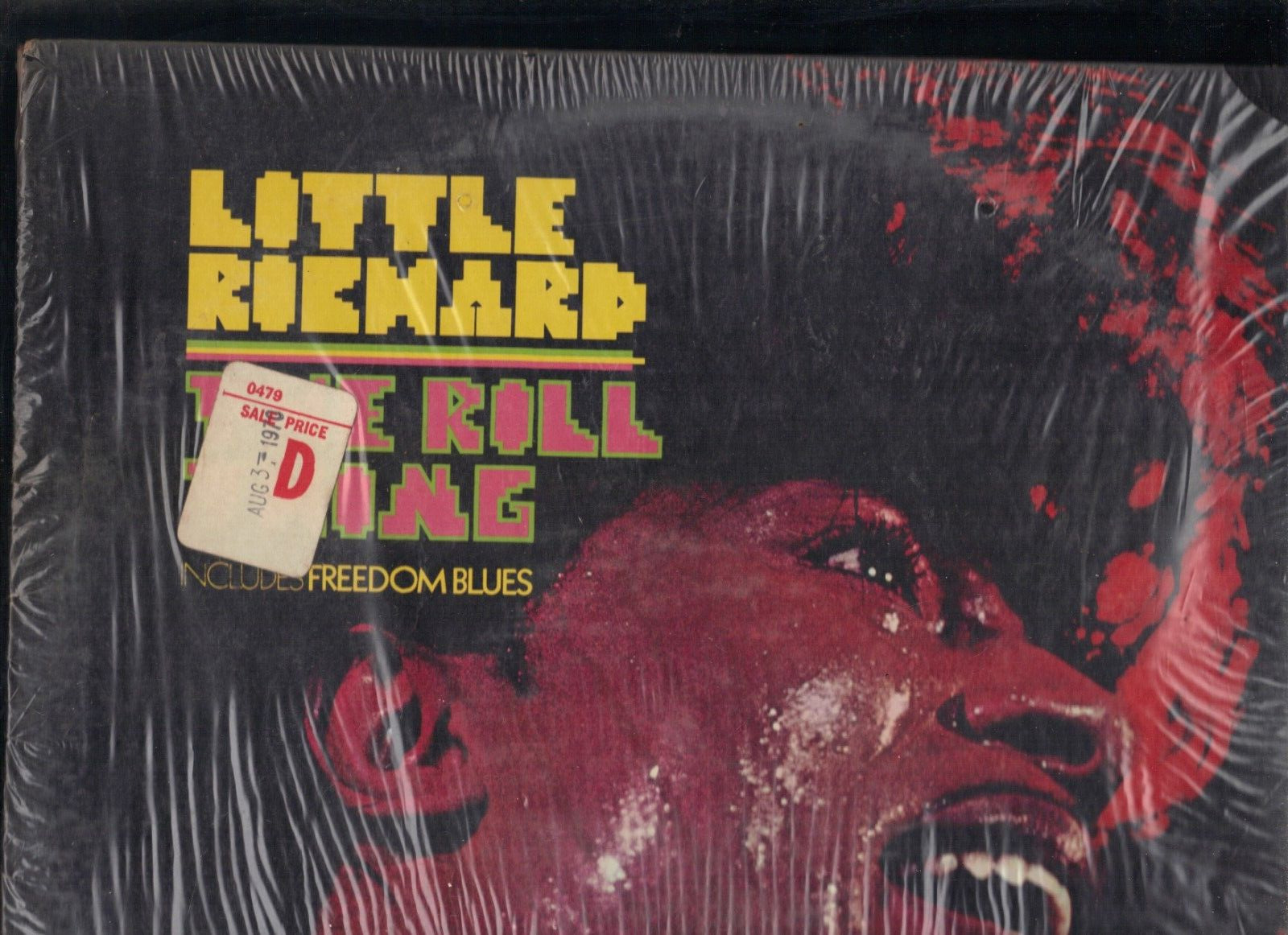 LITTLE RICHARD - The Rill Thing - REPRISE 70s R&B soul rock LP - NICE shrink