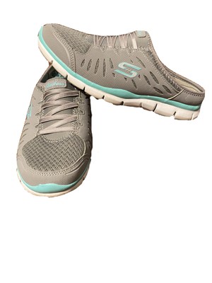 skechers air cooled memory foam slip on womens