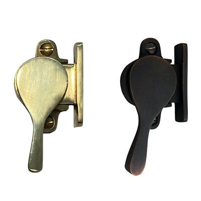 #ad Side Mount Pressure Sash Lock in Brass $10.29