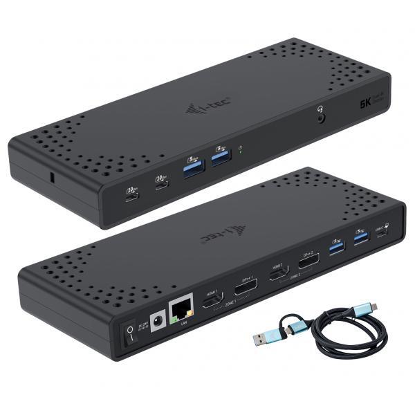 I-Tec Cadua4kdockpdl2uk Replicatore Di Porte E Docking Station Per Notebook Cabl