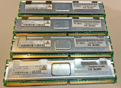 QIMONDA HYS72T128420HFD-3S-B 1GB 2RBxB PC2-5300F-556-11-B0 B5E74319 P/N:38L5903