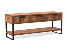 TV-Bank Sydney massiv Holz Akazie Lowboard Fernsehbank Wohnzimmer Möbel