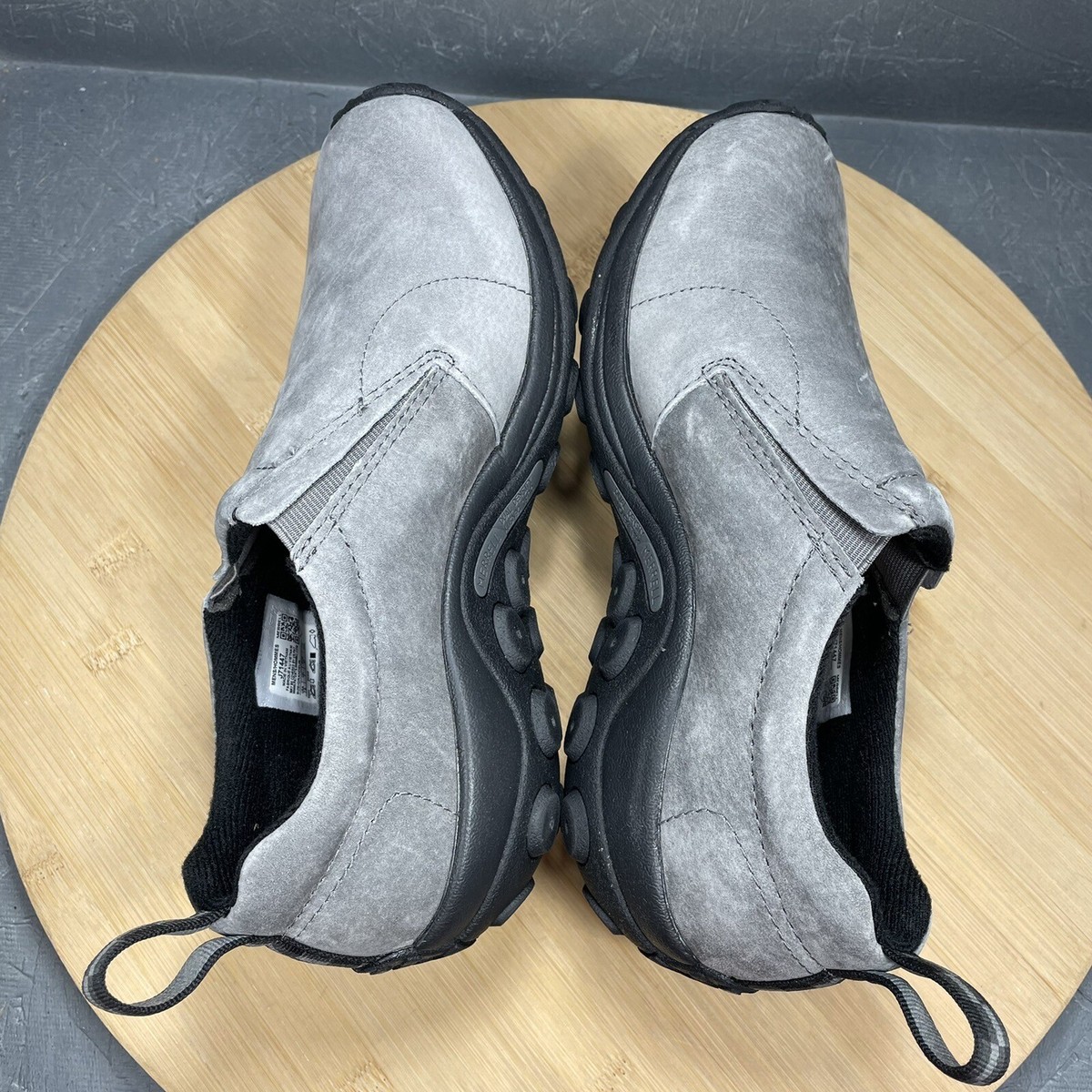 Merrell Jungle Moc Castle Rock Men’s Gray Suede Slip On Shoes - Size 7.5 Merrell Jungle Moc Casual Shoes Gray for Men for sale | eBay main image 2