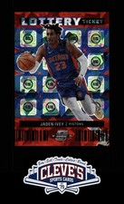 2022-23 PANINI CONTENDERS OPTIC JADEN IVEY RED CRACKED ICE PRIZM LOTTERY TICKET