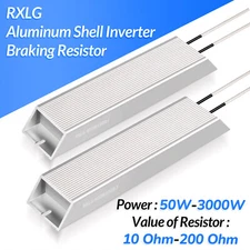 RXLG Aluminum Shell Inverter Braking Resistor High Power Servo Inverter Resistor