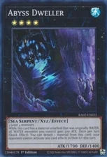 Near Mint, English Yu Gi Oh Abyss Dweller - RA02-EN033 - Super Rare - 1st Editio