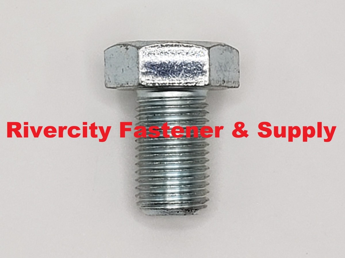 5) M12-1.25x20 Hex Head Cap Screws 12mm x 20mm Bolts Fine