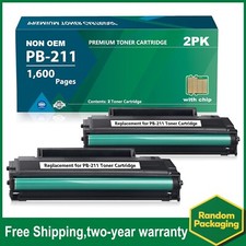 FADSOON  2PK PB-211 Toner With Chip For Pantum P2500W P2502W M6550NW
