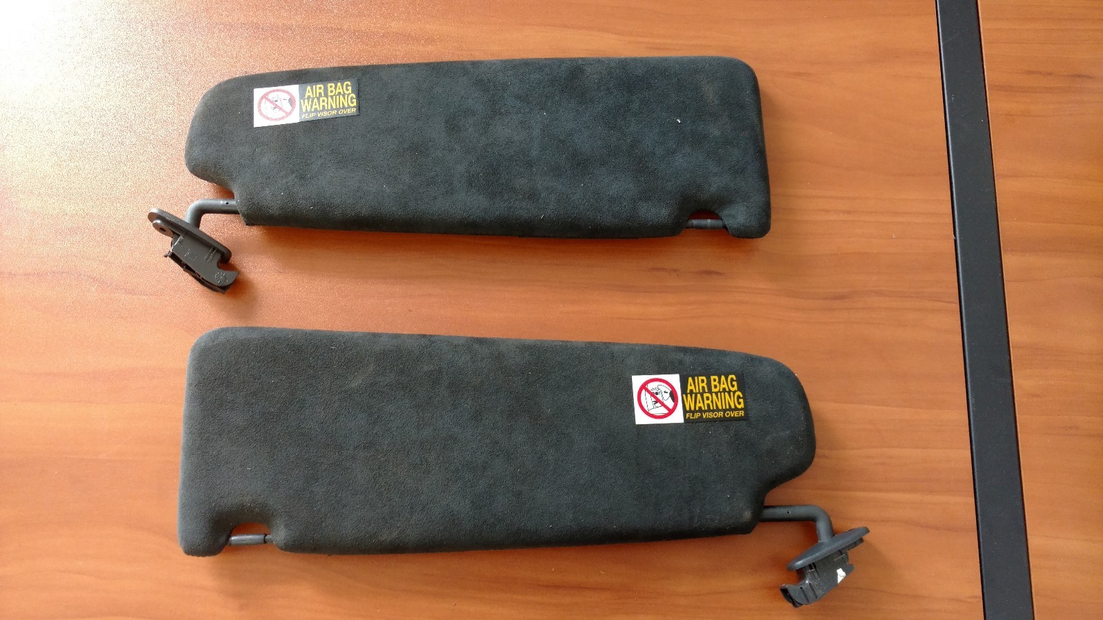 LAMBORGHINI GALLARDO LP560 COUPE INTERIOR SUN VISORS OEM 408857552A 408857551A 